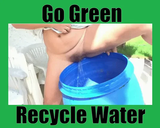 Water Recycling by Exhibitionist Caption