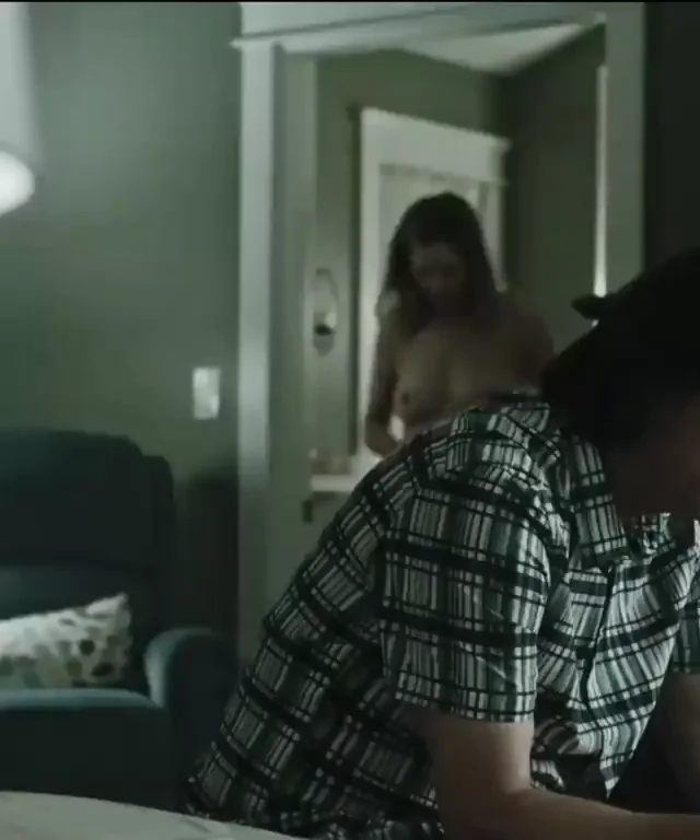 Judy Greer's Slutty Topless Tease in Kidding