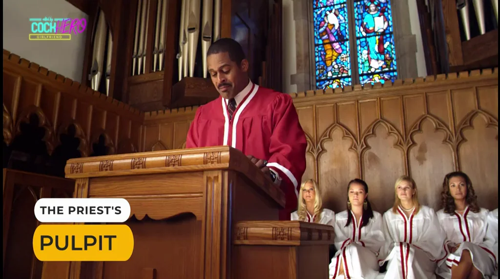 Priest's Pulsing Pulpit 😈🍆🙏