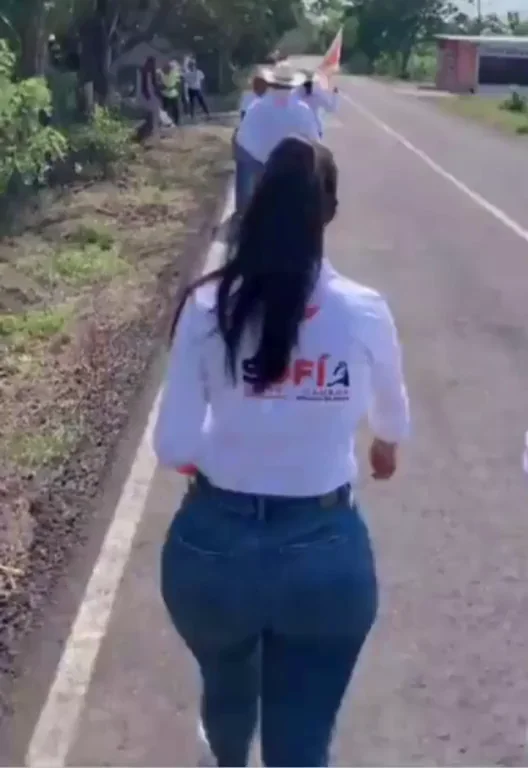 Sofia Yunes' Slutty Congress Ass: Thick Latina Booty Bounce on the Road