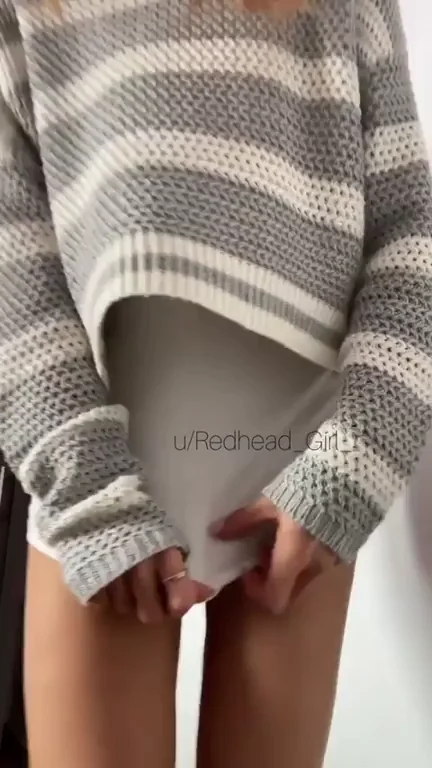 🔥 Tiny Redhead Slut Teases Her Tight Pussy 😈 Ever Fucked One?