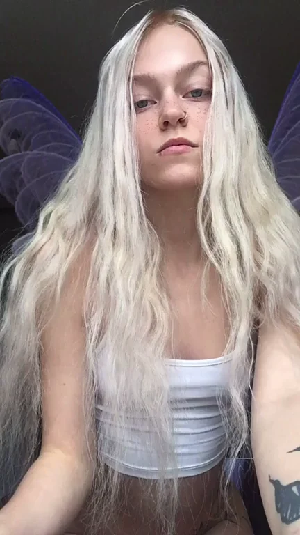 🦋 Tiny AA Tits Butterfly Slut Tease 💕