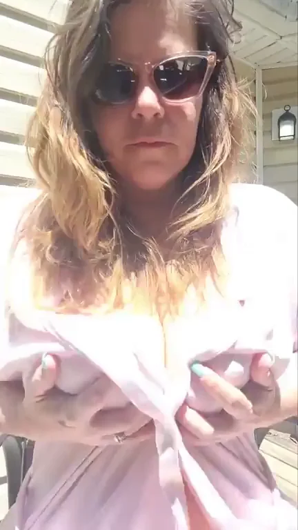 Titty Drop 10 38F enjoying the outdoors
