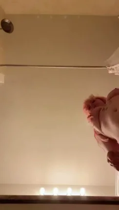 Shower Tease: What Would You Do Under My Dripping Ass?