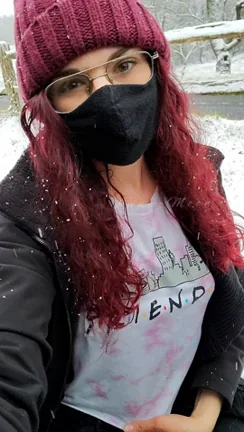 Do you think fucking in the snow would keep us warm? ?