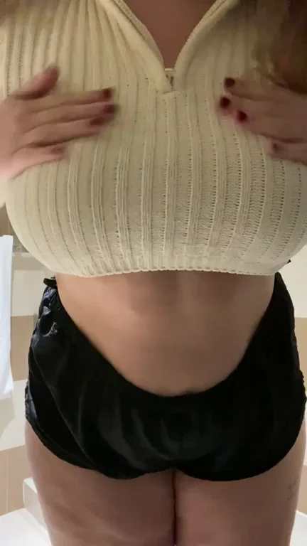 Thick Babe Teases: Should I Drop These Massive Tits? 🔥🍈🍈