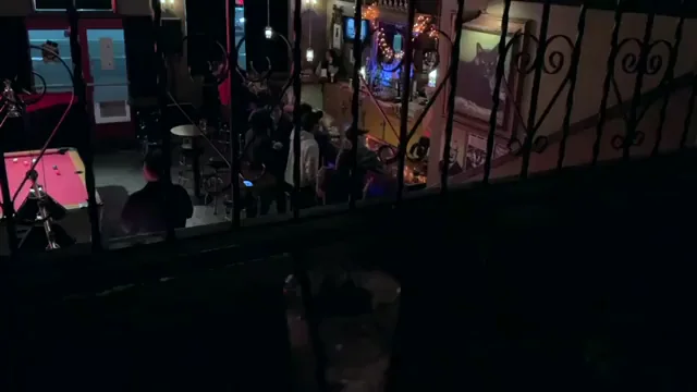 🍑 Slipping Off Panties & Finger-Fucking Wet Pussy in Packed Bar GIF 🔥