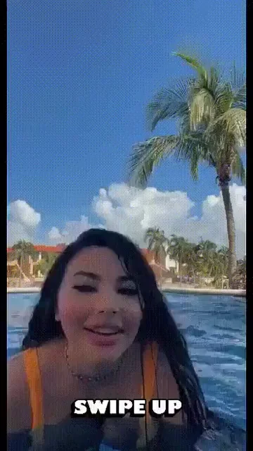 Huge boobs pool