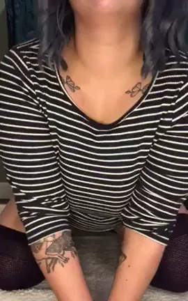 🍼 Surprise G-Cup Bombshells Hiding in My Striped Top! 😈