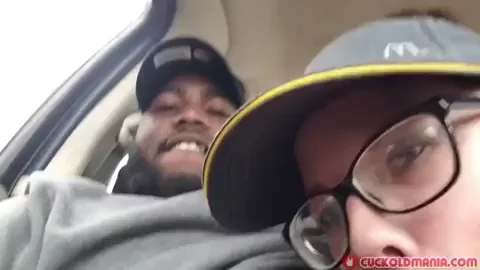 Hotwife Sucking Black Coworker At Mc Donalds Parking Lot
