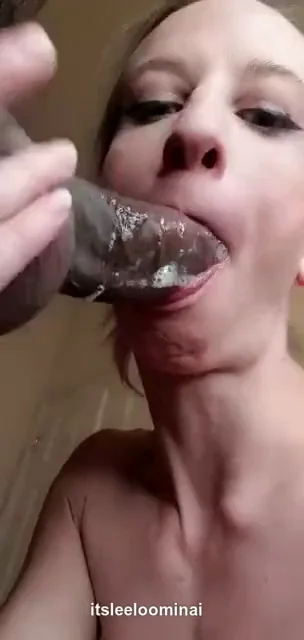 Ball-Worshipping BBC Slut Never Skips the Sack Suck