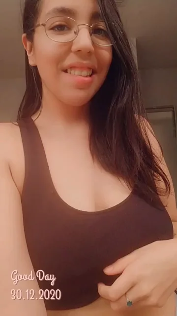 Nerdy Latina's Epic Titty Drop Encore: Glasses Slut Bounces Back for More