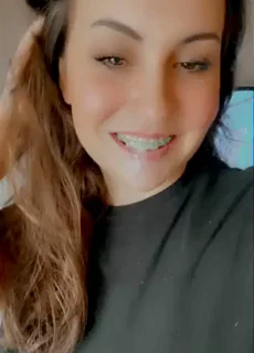 Braces Slut Blowing Cum Bubbles 💦🦷😈