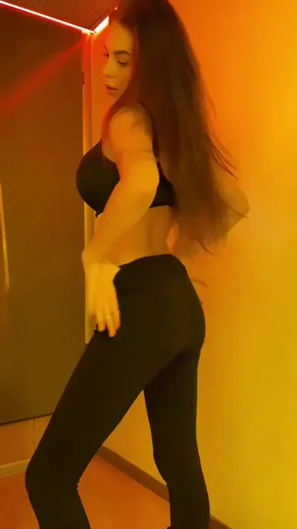 Did you see me bend over? Wrap my hair around your arm and fuck me in this pose??