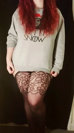 Christmas Countdown Day 5: Redhead Slut Slowly Teases Out Her Massive Tits