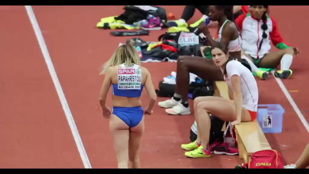 Greek Triple Jumper Butt Wedgie (Slow-Mo) [Source In Comments]