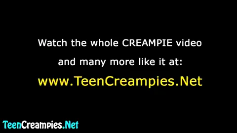 Teen Slut Gets Pussy Stuffed with Hot Creampie Cum 💦🍑