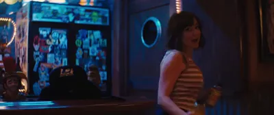 Milana Vayntrub's Juicy Cleavage Tease in Werewolves Within