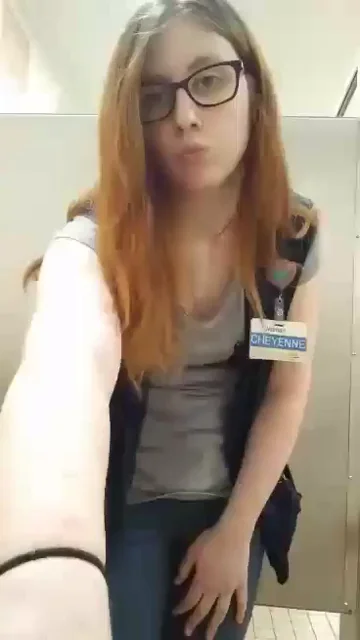 19yo Work Slut Strips Uniform Bare for Your Approval