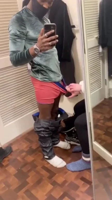 Why guys bring their girlfriend into the fitting room