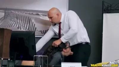 Stepdad's Office Slut: Under-Desk Cock Worship
