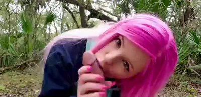 Best way for you to enjoy nature is with your cock in my mouth, don't you agree? ?