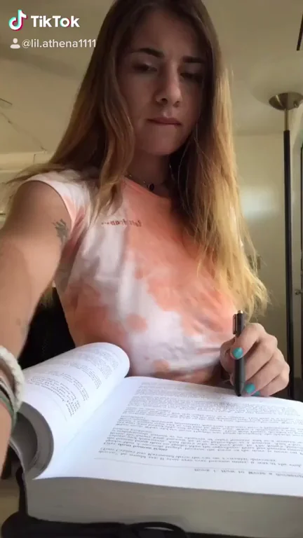 my first tiktok! just trying to get some hw done ?