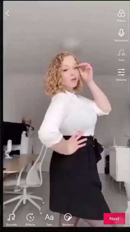 Damn TikTok Slut Flashes Massive Tits & Garters 😈🍒
