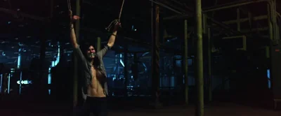 Alexandra Daddario's loose titties while bound