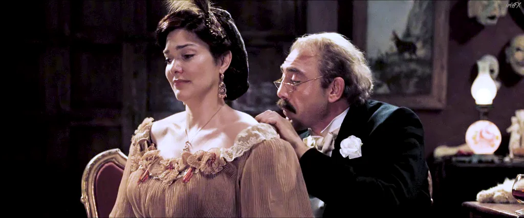 Laura Harring's Big Tits Tease in Love In The Time Of Cholera 🍒🔥 Slomo Edition