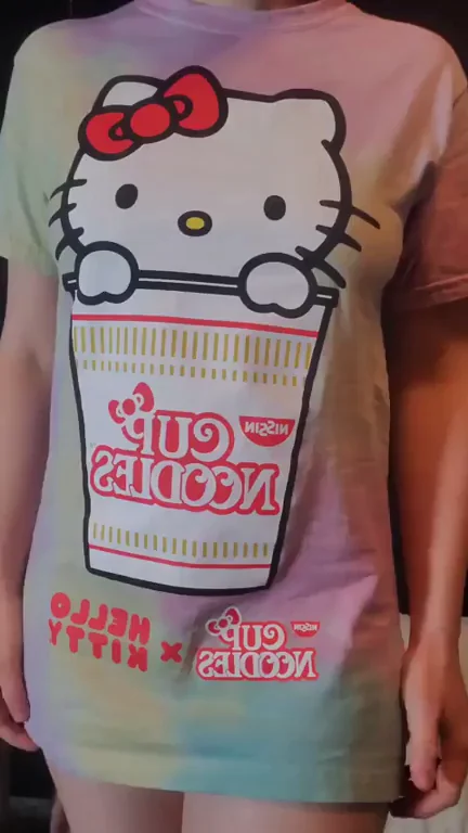 Say hello to my kitty ? and my titties!