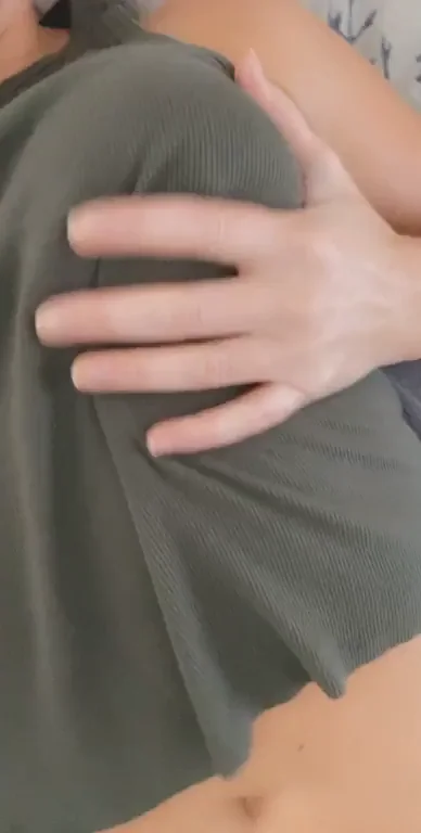 Tan Line Tease: Busty Blonde Flashes Her Pale Titties 😍☀️