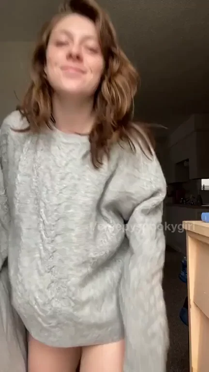 No more Halloween makeup! But sweaters instead