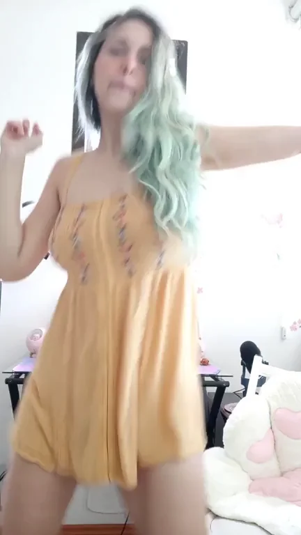 Oops! Forgot Panties Under My Tiny Dress 😏😂
