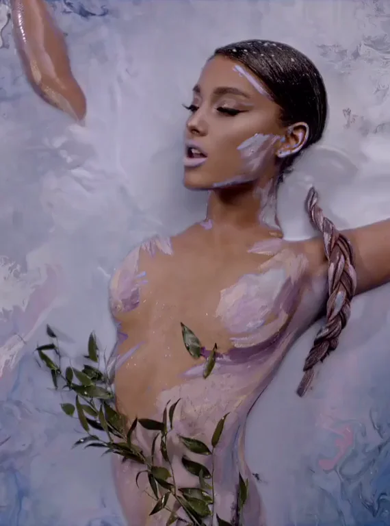 Ariana Grande's Steamy Bubble Bath Tease