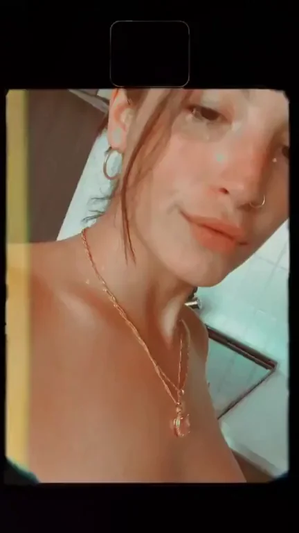 LaSirena69's Killer Curves: Epic Cleavage Tease GIF