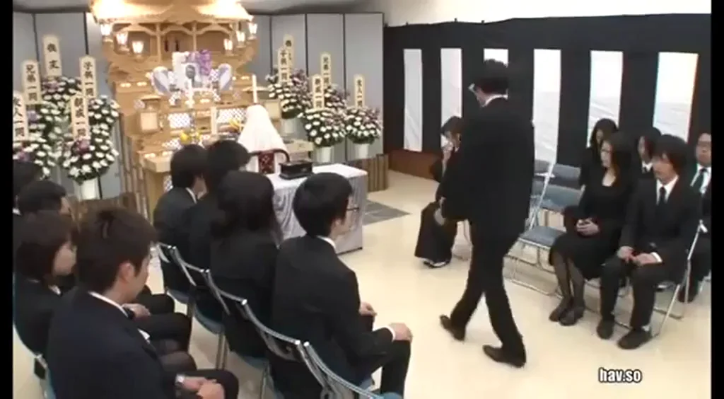 A very, very emotional funeral