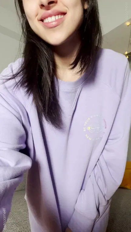 Voilà, my perky boobs!