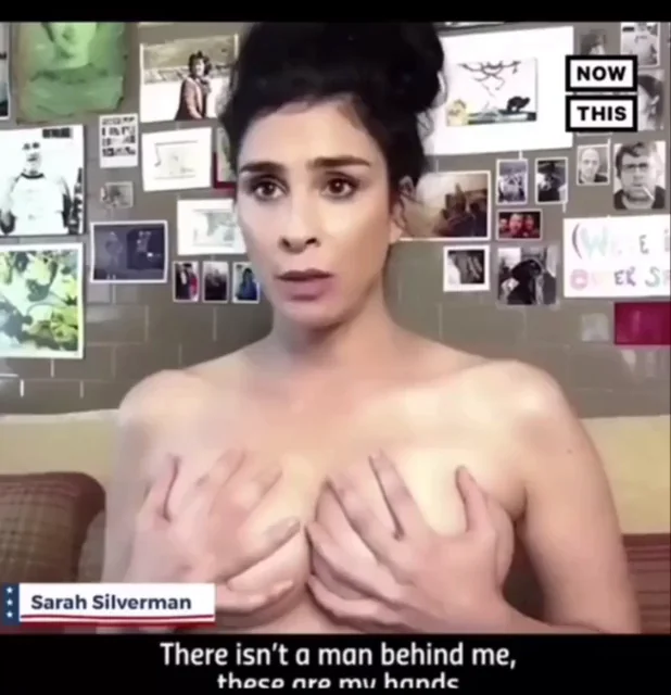 It’s a patriotic duty to cum all over Sarah Silverman’s tits