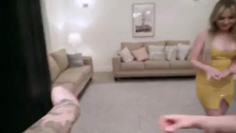 Horny Bride and Blonde Slut Buddy Crave Final Pre-Wedding Threesome Fuckfest