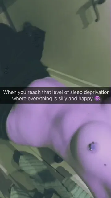 when your tipsy and send a dumb snap to your friends