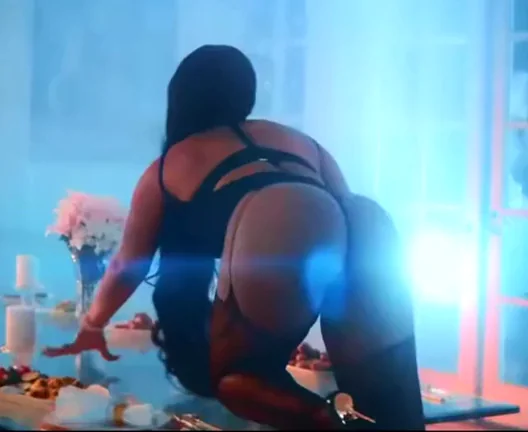 Megan Thee Stallion crawling