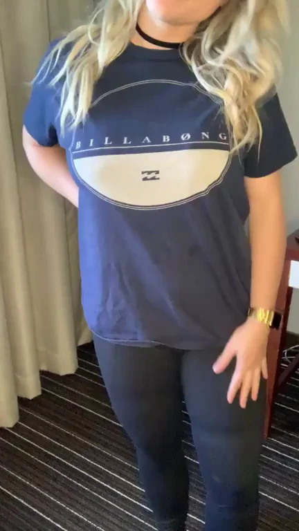Showing what’s underneath my yoga pants ?