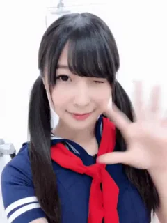 Hey Sensei! 😘 Naughty Asian Schoolgirl Tease 💋