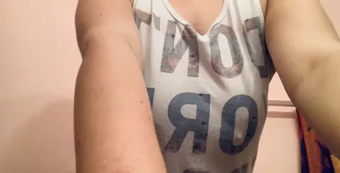 playing with my boobs :p