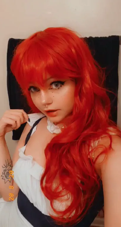 Maid ahegao