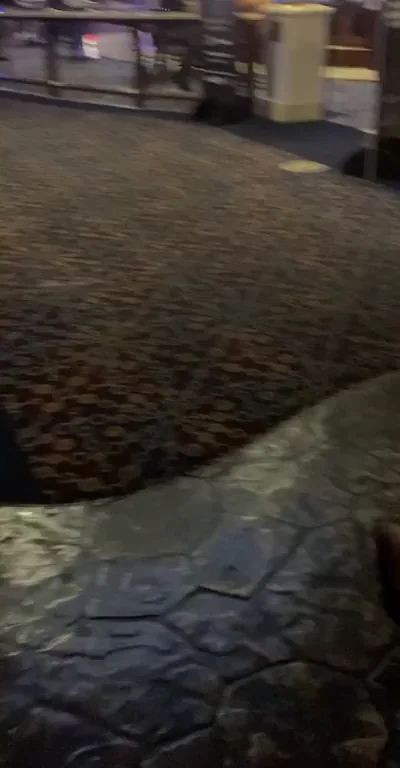 Jaws were dropping as quick as my top