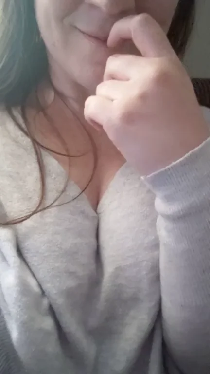 Lazy Day Titty Drop Tease 😏💦 (OC)