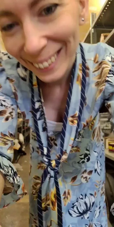 Fancy Dress Tease: Office Slut Flashes Tits & Juicy Ass at Work