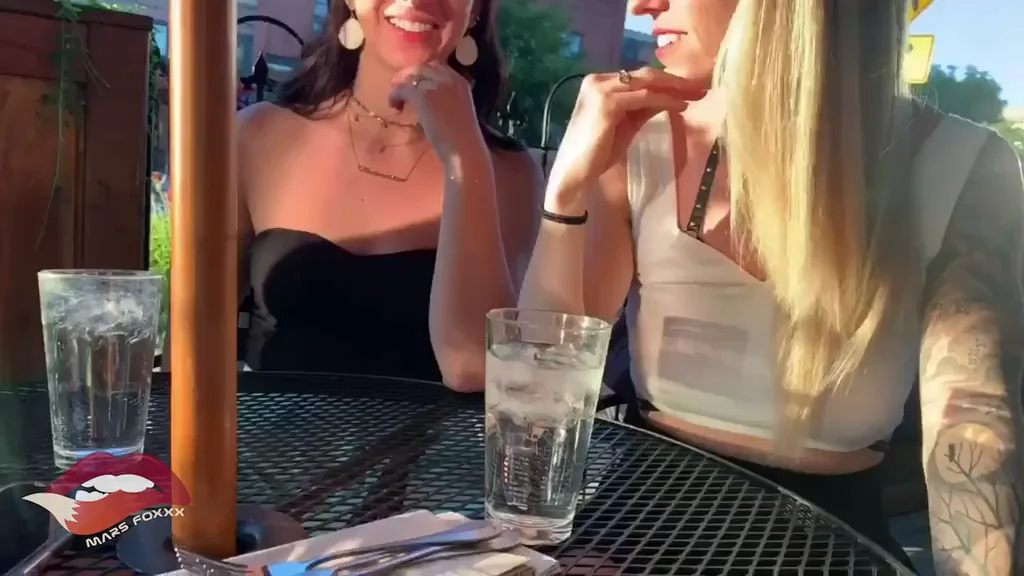 Can't Wait to Finger That Wet Pussy at the Cafe ☕💦🔥 [GIF]